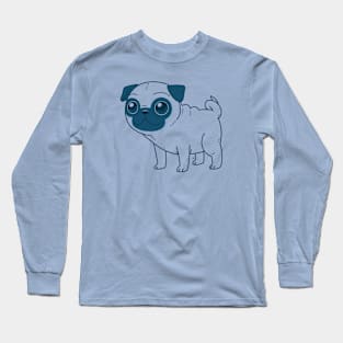 Pug Light Long Sleeve T-Shirt